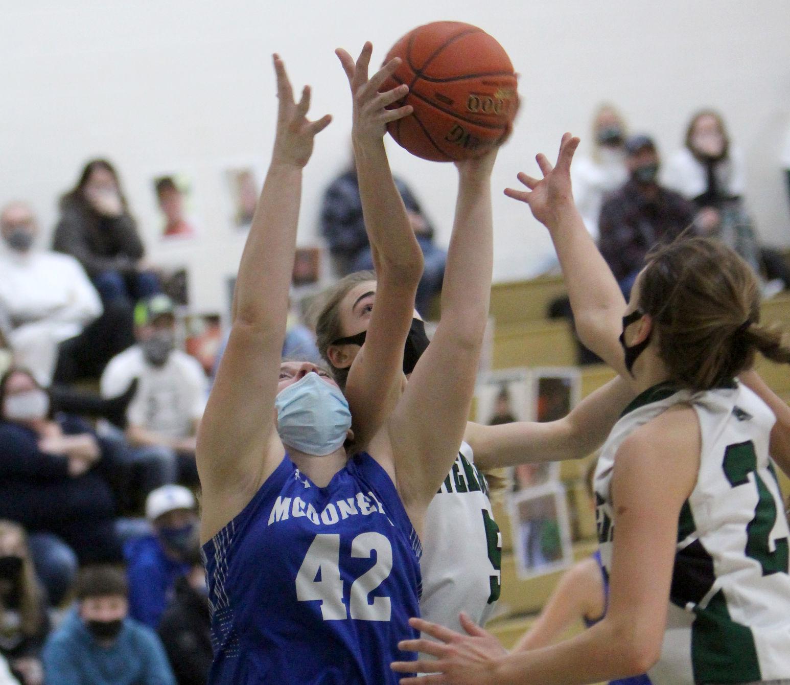 McDonell girls basketball at Northwood 2-18-21